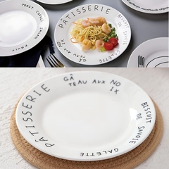 Plato Playo De Cerámica Patisserie - comprar online