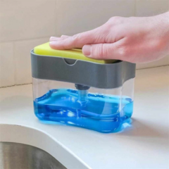 Dispenser Para Detergente Esponja 2 En 1 Cocina - comprar online