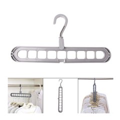 Percha Organizadora 9 Espacios Rebatible Ropa Placard - comprar online