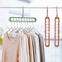 Percha Organizadora 9 Espacios Rebatible Ropa Placard en internet