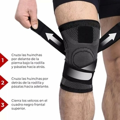 Rodillera Ajustable Con Tiras - comprar online