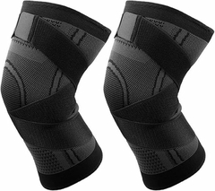 Rodillera Ajustable Con Tiras - Es Necesario