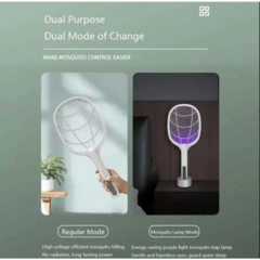 Raqueta Mata Mosquitos Con Luz UV