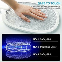 Imagen de Raqueta Mata Mosquitos Con Luz UV
