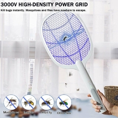 Raqueta Mata Mosquitos Con Luz UV - Es Necesario