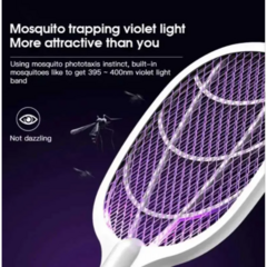 Raqueta Mata Mosquitos Con Luz UV - comprar online