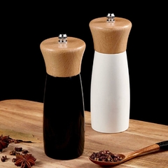 Molinillo Pimentero Cerámica Y Madera - comprar online
