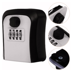 Mini Caja De Seguridad Plástica Para Llaves Objetos