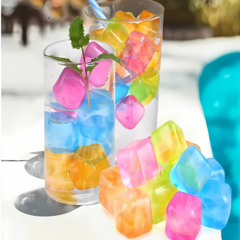 Pack 10 Cubos Hielo Reutilizable Cubetera - comprar online