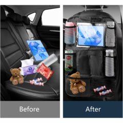 Organizador De Asiento Con Porta Tablet Auto - comprar online