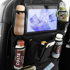 Organizador De Asiento Con Porta Tablet Auto - Es Necesario