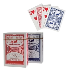 Cartas Poker Naipes Clásicas Plastico Premium Calidad N°988 - comprar online