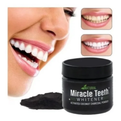 Blanqueador Dental Orgánico Vegano Carbón Coco Dientes Blancos - tienda online