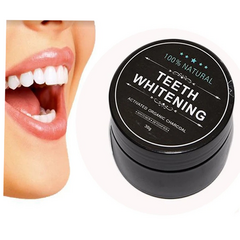 Blanqueador Dental Orgánico Vegano Carbón Coco Dientes Blancos - Es Necesario