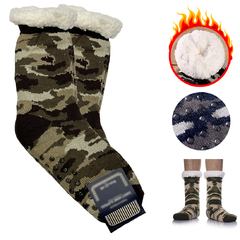 Imagen de Pantumedias con Corderito Vegano y Suela Antideslizante