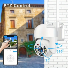 Cámara De Seguridad 360° IP66 Wifi en internet