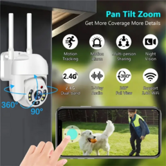 Cámara De Seguridad 360° IP66 Wifi - tienda online