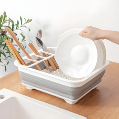 Seca Platos Escurridor Plegable Silicona - comprar online