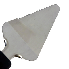 Espátula Triangular Dentada Mango De Goma - Es Necesario