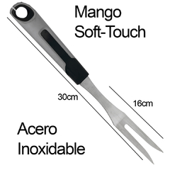 Tenedor Parrillero Mango De Goma - comprar online