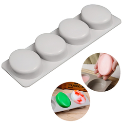Molde Silicona Ovalado Jabones Resina - comprar online