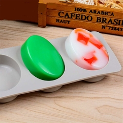 Molde Silicona Ovalado Jabones Resina - comprar online