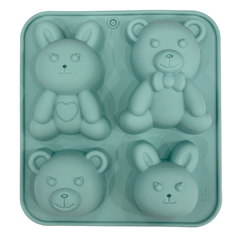 Imagen de Molde De Silicona 4 Osos