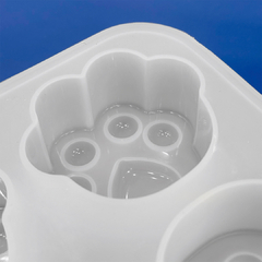 Molde De Silicona Patas De Perro - comprar online