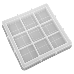 Molde Silicona Cuadrada 19x19cm Resina Manualidades Repostería - tienda online