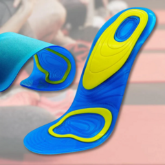 Plantillas Deportiva Alto Impacto Absorción De Gel Silicona