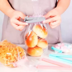 Broches Plástico Cierra Bolsa 6 Piezas Clip Agarre Perfecto