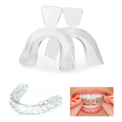 Protector Dental Bruxismo Termomoldeable Placa Silicona Contención - comprar online