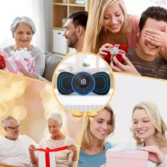 Mini Masajeador De Cuello Espalda Electrodos Recargable - comprar online