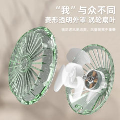 Ventilador Abanico Con Luces