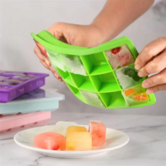 Cubetera de Silicona con Tapa 15 Cubitos - comprar online