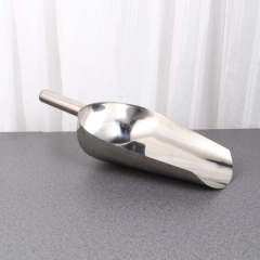 Imagen de Cuchara Pala Grande Para Hielo Coctelería Grano Acero Inoxidable