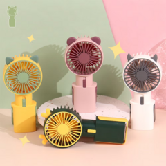 Mini Ventilador Abanico Recargable Base Angular - comprar online