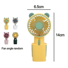 Mini Ventilador Abanico Recargable Base Angular - Es Necesario