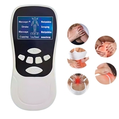 Masajeador Espalda Cervical Cuello Electro Estimulador Muscular Recargable - comprar online