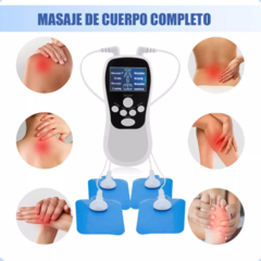 Masajeador Espalda Cervical Cuello Electro Estimulador Muscular Recargable - Es Necesario