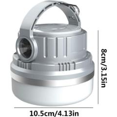 Lámpara Camping Farol Colgante Linterna Recargable Solar Usb en internet