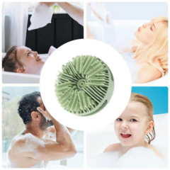 Esponja Exfoliante Doble Cara Silicona - comprar online