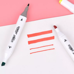 Marcadores Fibras Resaltadores Punta Doble 12 a 60 Colores Diseño Dibujo Permanentes en internet