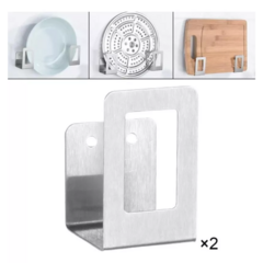 Pack 2 Gancho Organizador Acero - comprar online