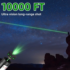 Puntero Laser 500 Mw Verde 303 Pila Recargable Cargador 220v - comprar online
