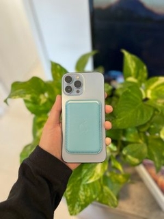 Billetera De Cuero Vegano Para Iphone Celular Con MagSafe