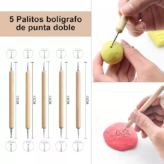 Set De Alfarería 36 Piezas Herramientas Para Cerámica Arcilla - comprar online