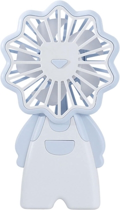 Mini Ventilador Abanico Con Luces - Es Necesario