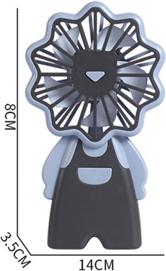 Imagen de Mini Ventilador Abanico Con Luces