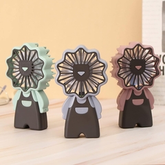 Mini Ventilador Abanico Con Luces